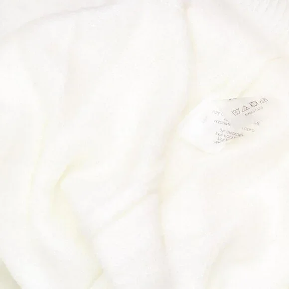 NWT Vince Camuto Womens Plus Size Crewneck Sweater 9251219 1X Antique White - Picture 6 of 6